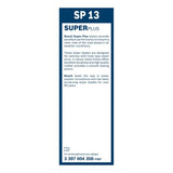 Bosch Super Plus Conventional Wiper Blade 13" (340mm) - SP13