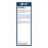 Bosch Super Plus Conventional Wiper Blade 17" (425mm) - SP17