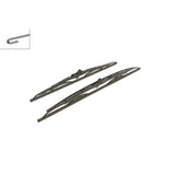 Bosch Super Plus Conventional Wiper Blade Set 21" (525mm) & 18" (450mm) - SP21/18S