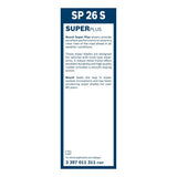 Bosch Super Plus Conventional Wiper Blade 26" (650mm) - SP26S