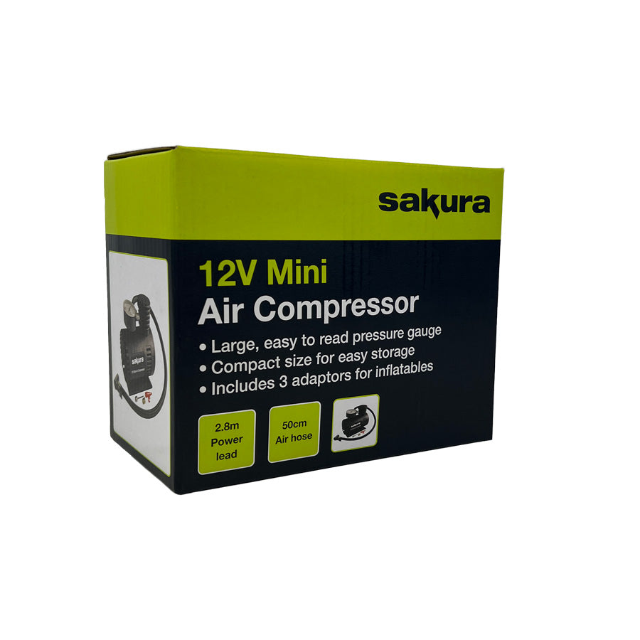 Sakura 12V Air Compressor