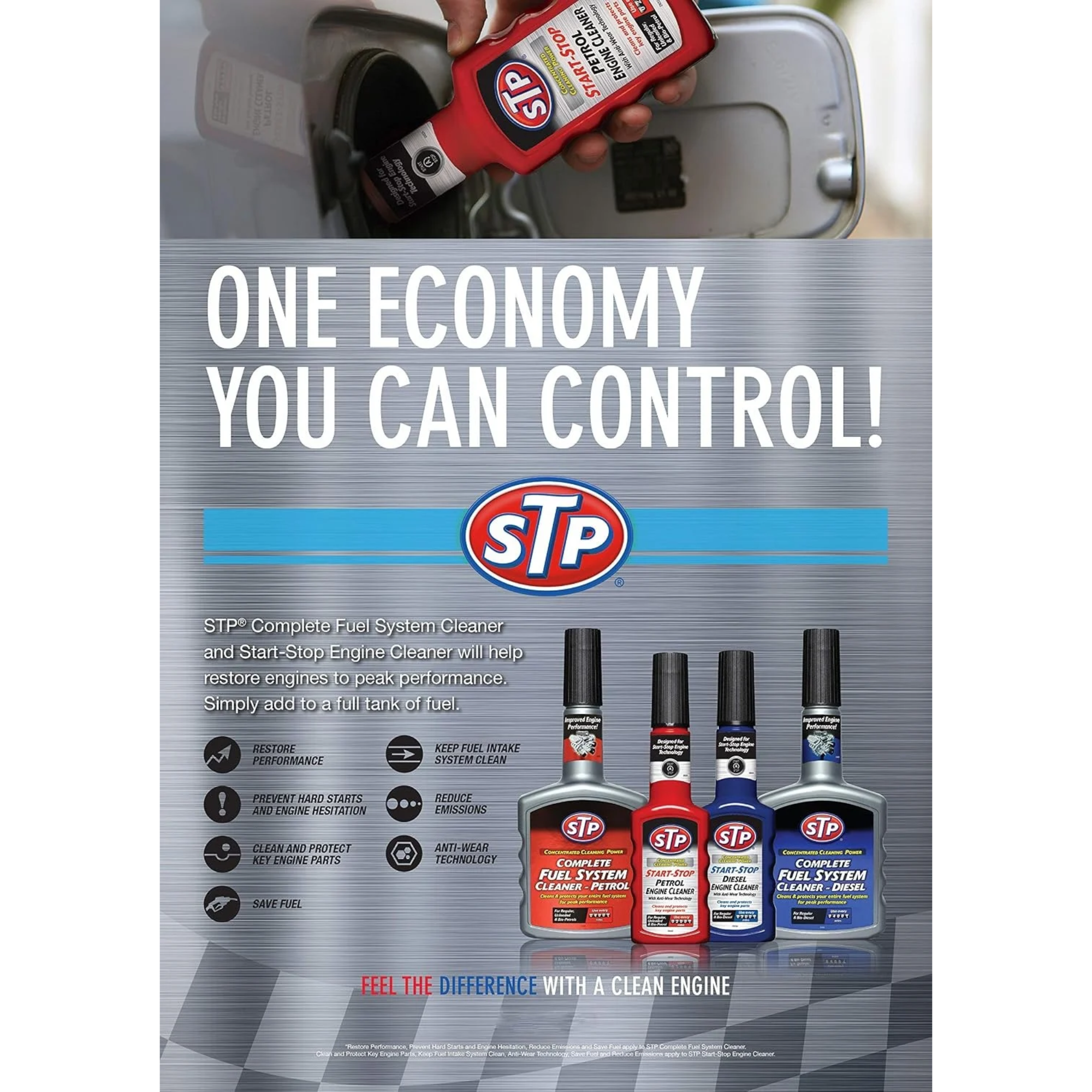 Stp 400ml Diesel Complete Fuel System Cleaner