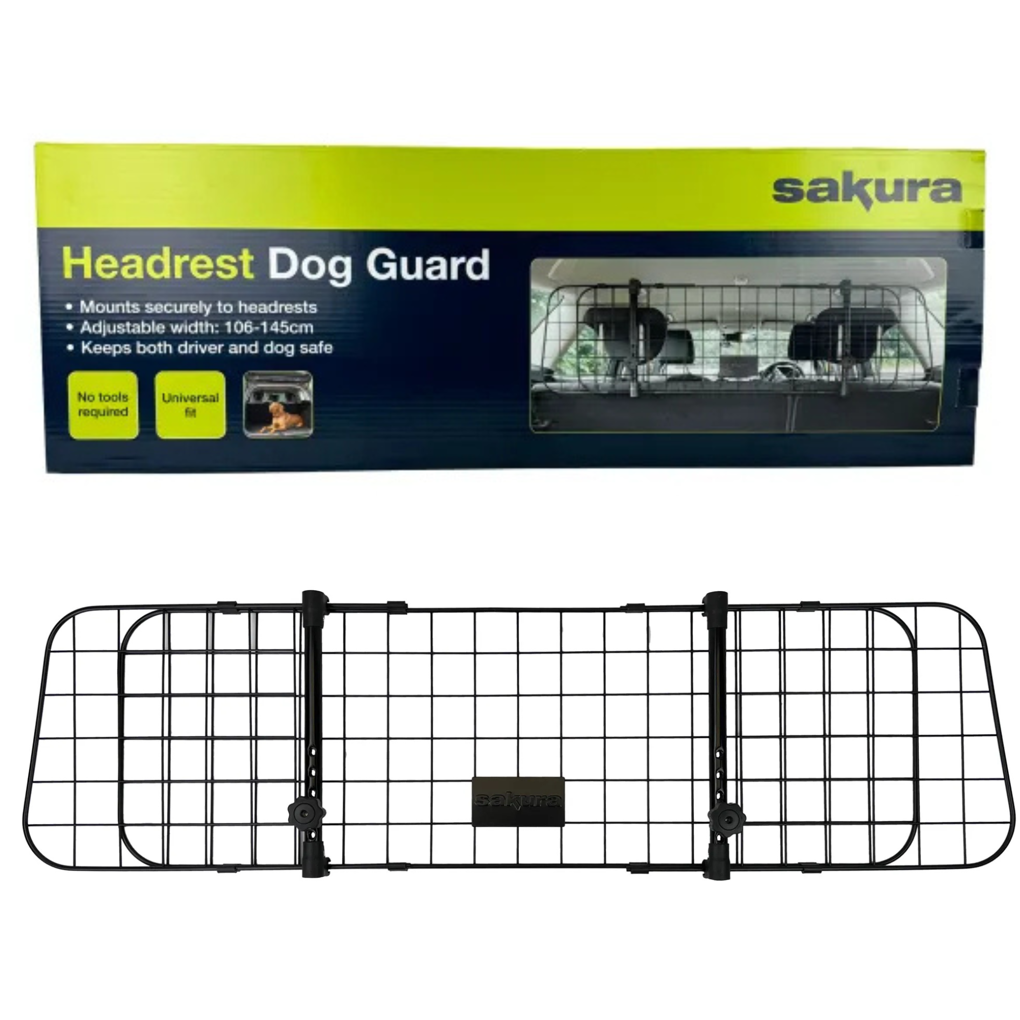 Sakura Headrest Mesh Dog Guard