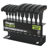 Siegen T-Handle Hex Key Set 10pc