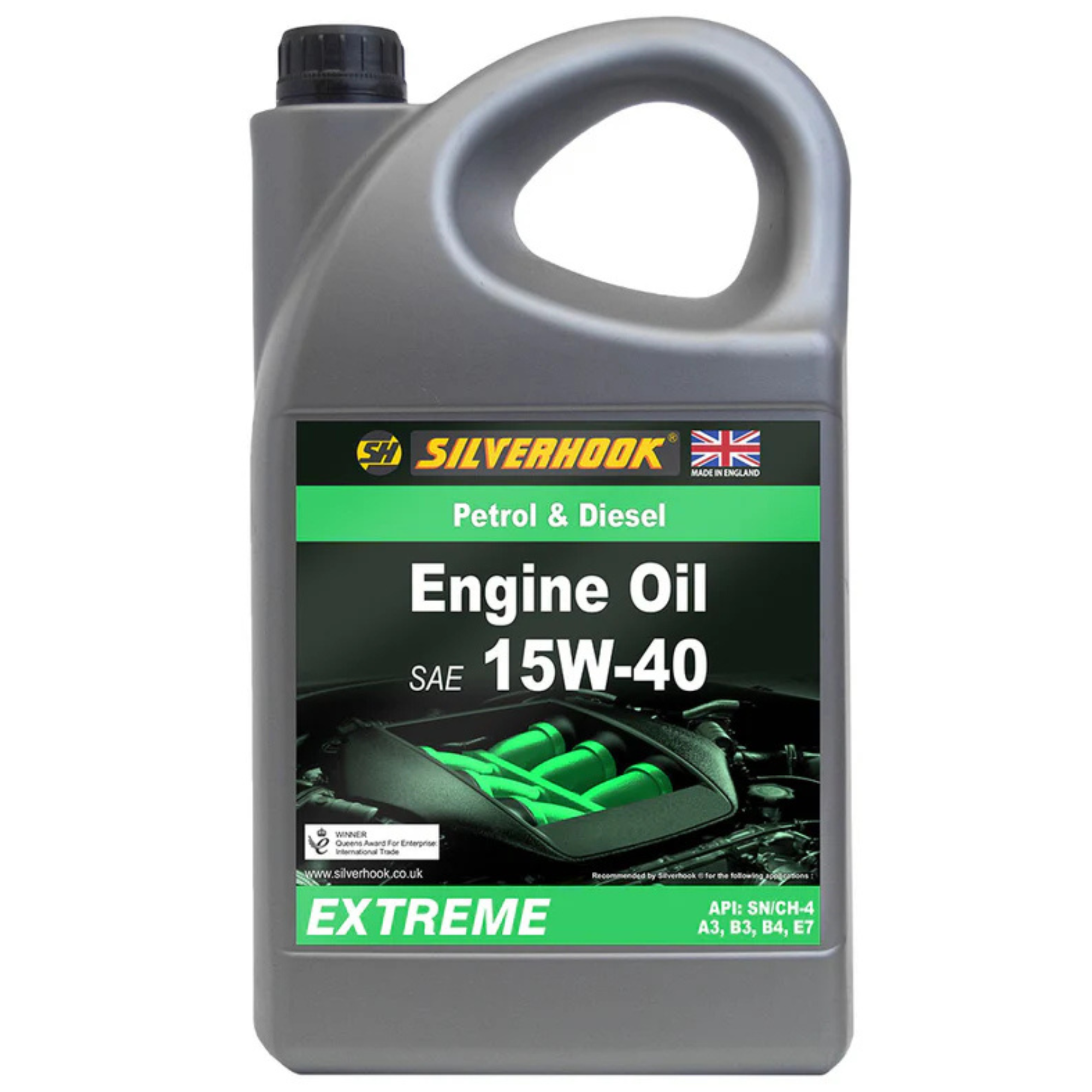 Silverhook 15W-40 Engine Oil SN/CH-4 5 Litre