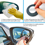 Simply Blind Spot Mirror 47mm Set of 2