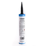 Simply PU Sealant & Adhesive 310ml in black; strong waterproof adhesive for car repairs, construction, and DIY sealing