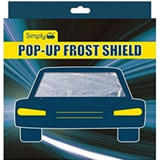 Simply Pop-Up Frost Shield 70x210cm; foldable car windscreen cover to prevent frost, ice, and snow accumulation