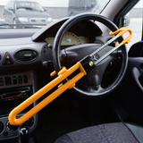 Simply Traditional Double Hook Steering Wheel Lock for enhanced car security; durable and easy-to-use vehicle anti-theft device