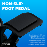 Simply Auto Premium Single Barrell Foot Pump