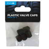 Simply Plastic Valve Caps for car and bike tyres; lightweight protective caps to prevent dirt and dust