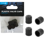 Simply Plastic Valve Caps for car and bike tyres; lightweight protective caps to prevent dirt and dust