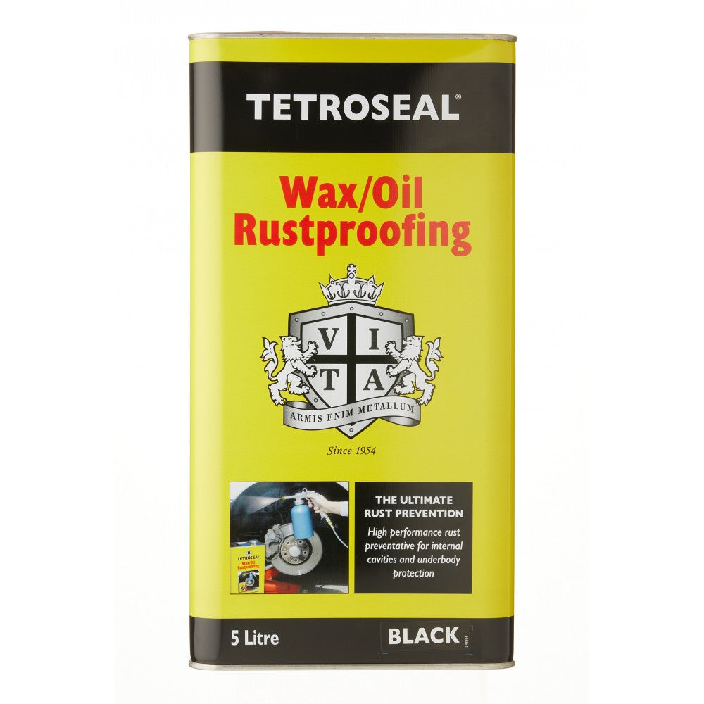 Tetroseal Wax Oil Black 5L