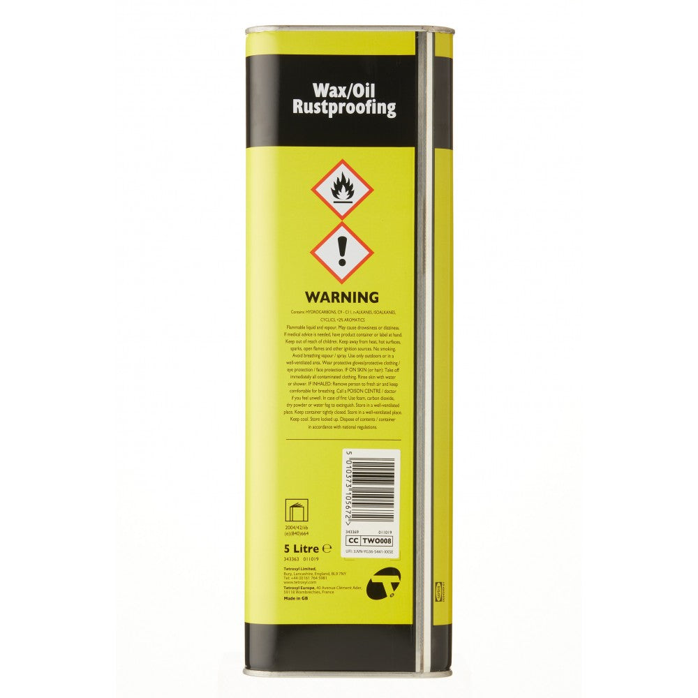 Tetroseal Wax Oil Black 5L
