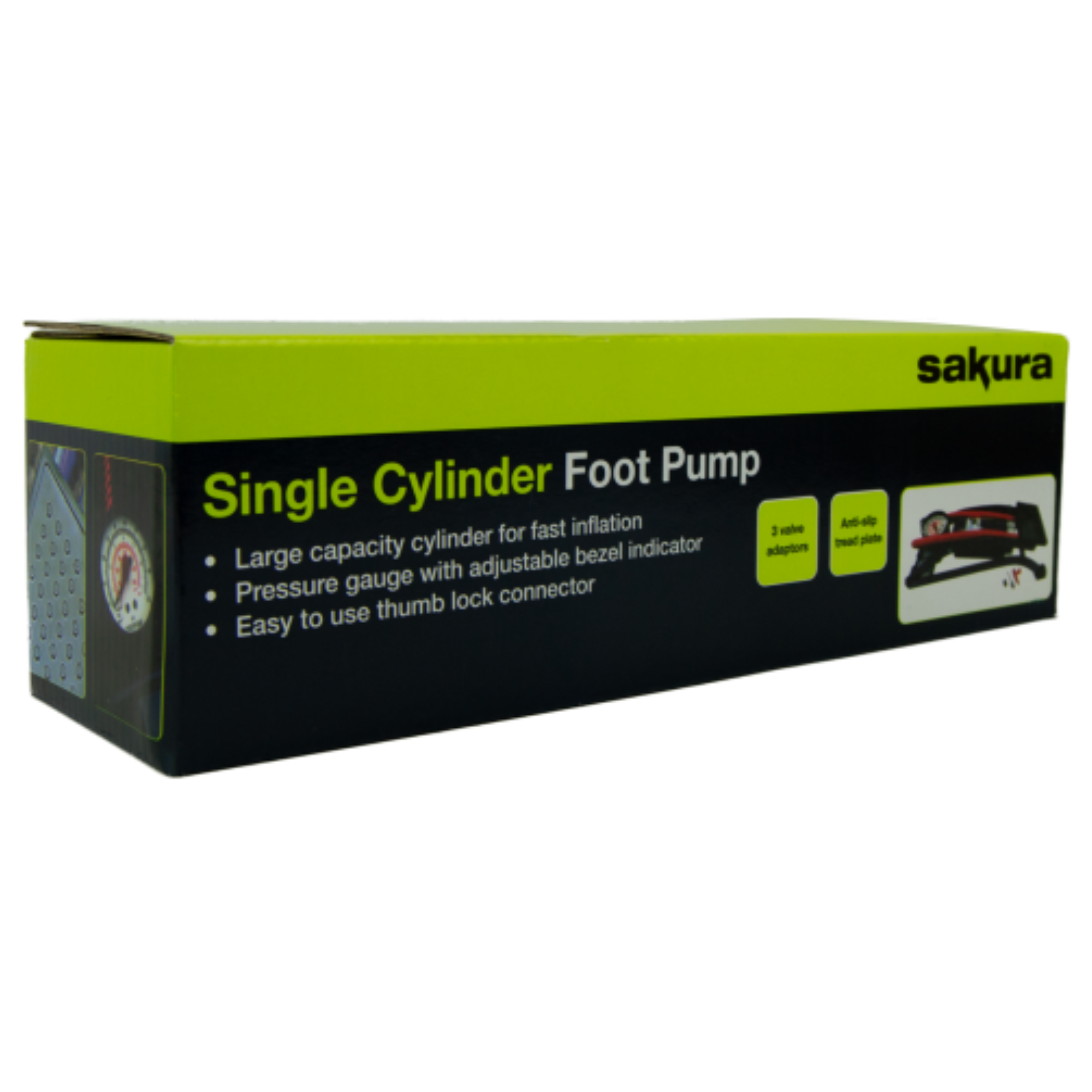 Single Cylinder Foot Pump