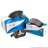 Allied Nippon brake pads, high-performance replacement, durable and reliable stopping power.