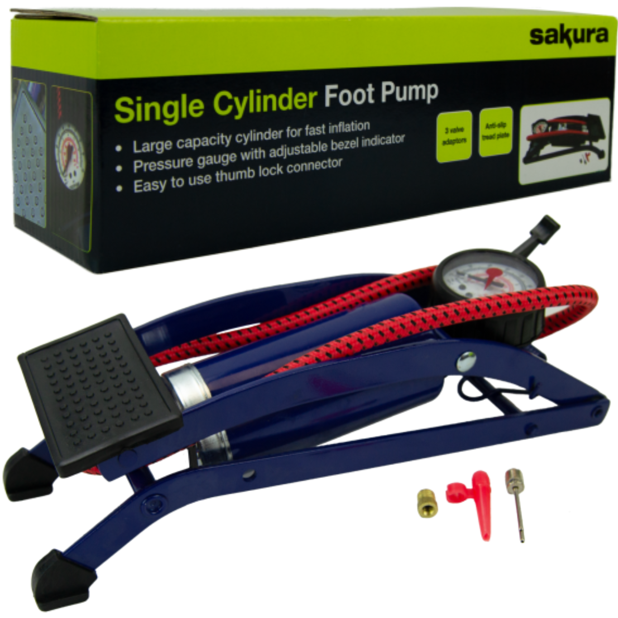 Single Cylinder Foot Pump