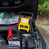AA Power Station portable car jump starter and battery charger; emergency power supply for vehicles and electronics