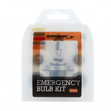 Spare Bulb & Fuse Kit H4 for car headlights; includes replacement bulbs and fuses for vehicle electrical maintenance