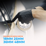 Simply Masking Tape 25mm x 50m; high-quality painter’s tape for automotive, DIY, and surface protection projects