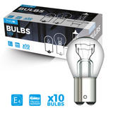 566 12V 21/4W Stop & Tail Bayonet Bulbs Pack of 10; automotive replacement bulbs for stop and tail lights