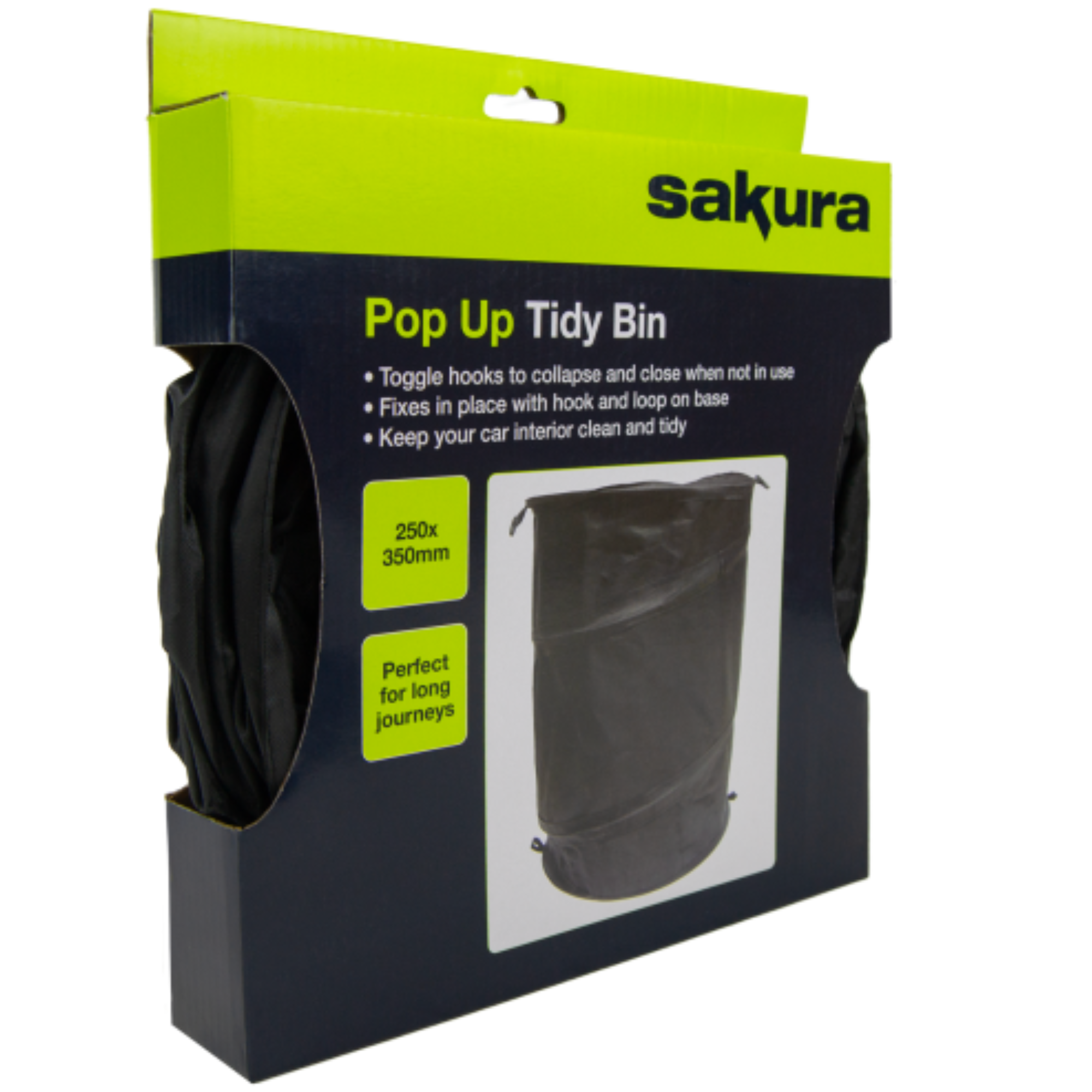 Sakura Pop Up Car Tidy Bin