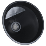 collapsible flexible funnel for automotive liquids, oil and fuel filling.
