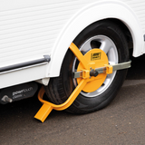 Maypole 13-17" Wheel Clamp for cars and vans; anti-theft security device for vehicle wheels"