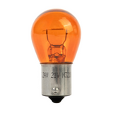 241Y Amber Truck Replacement 24V 21W Bulbs Pack of 10; durable signal and indicator bulbs for commercial vehicles