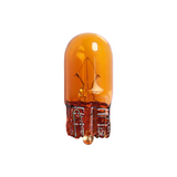 501 12V W5W Amber Indicator Wedge Bulbs Pack of 10; automotive replacement bulbs for turn signals