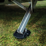Maypole Caravan Jack Pad Set for safe caravan lifting; protects chassis and provides stability during maintenance
