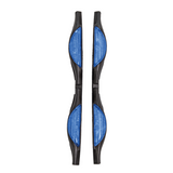 Simply Blue Round Door Guard Reflector; automotive accessory for door edge protection and safety