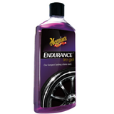 Meguiars Endurance Tyre Gel 473ml – instant black high gloss tyre dressing, long-lasting shine and protection for car tyres