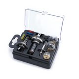 Compact Universal Car Bulb Kit; includes common replacement bulbs for headlights, indicators, and interior lights