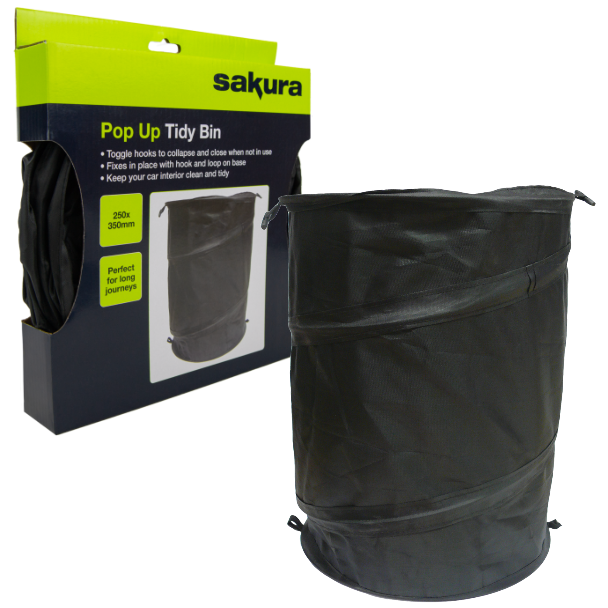 Sakura Pop Up Car Tidy Bin