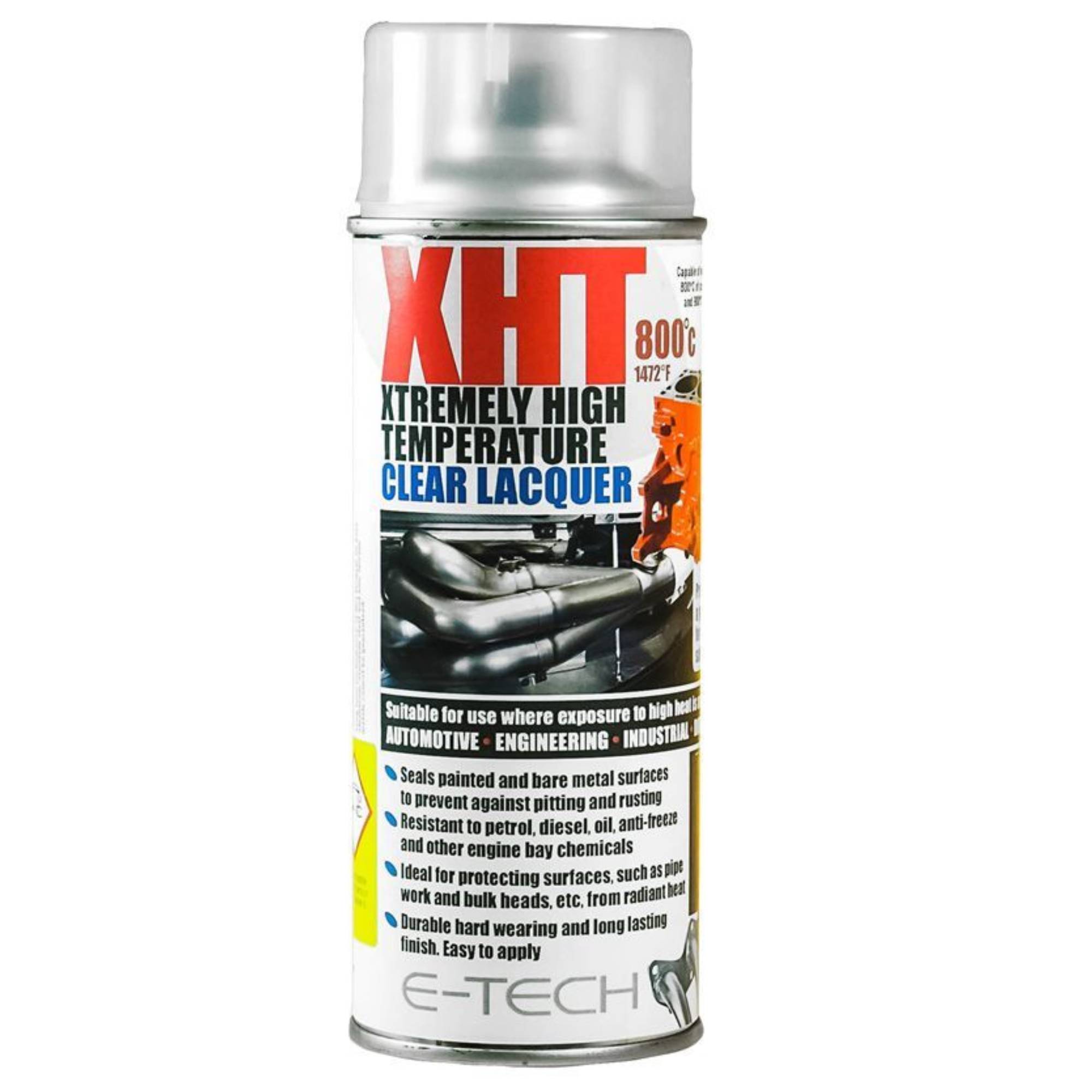 E-Tech Xht Xtremely High Temperature Clear Lacquer