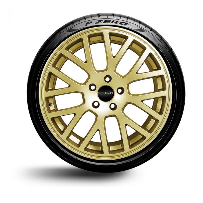 E-Tech Alloy Wheel Paint Drift Gold Aerosol 400ml