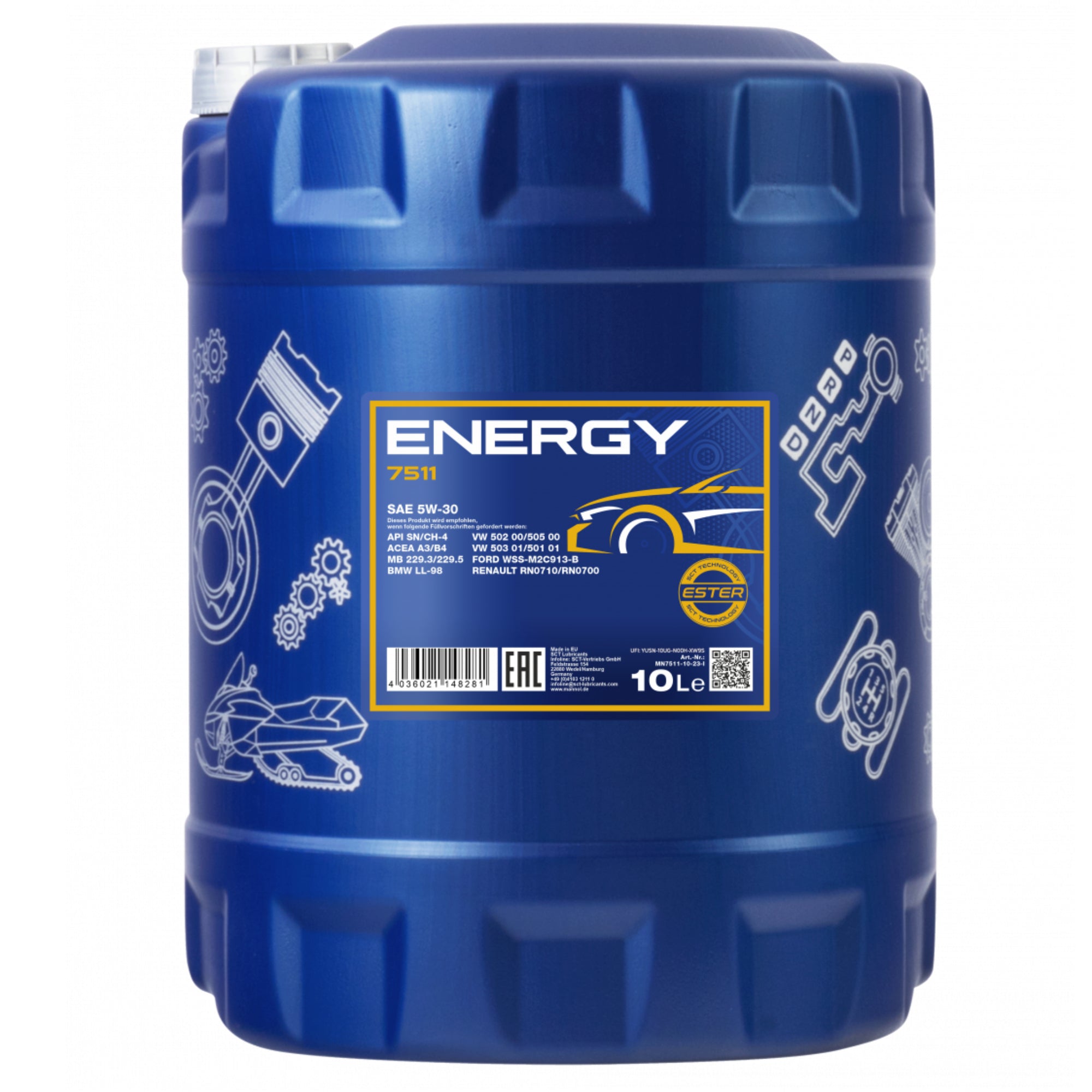 MANNOL Energy Engine Oil 5W-30 10L