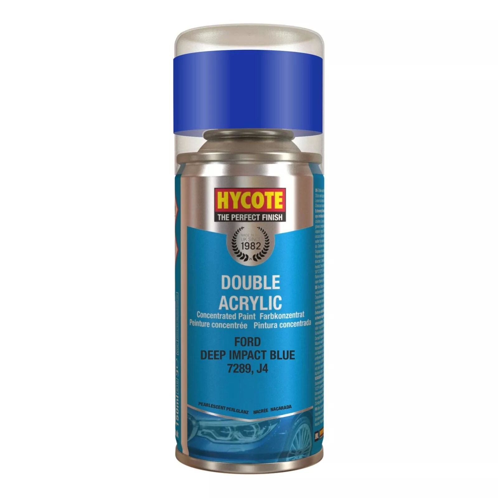 Hycote Ford Deep Impact Blue Spray Paint 150ml