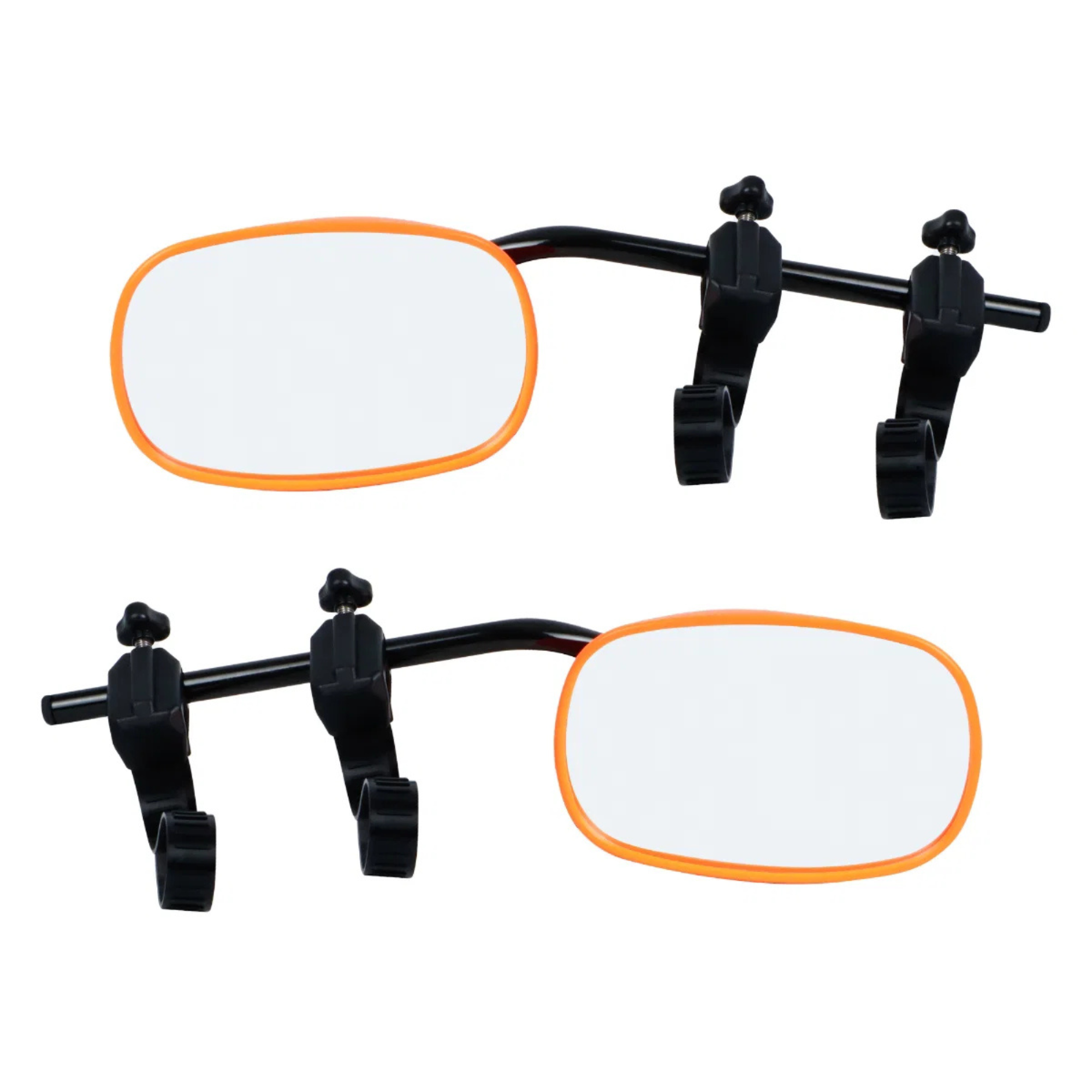 Streetwize Pair Neon Orange Rock Steady Towing Mirrors