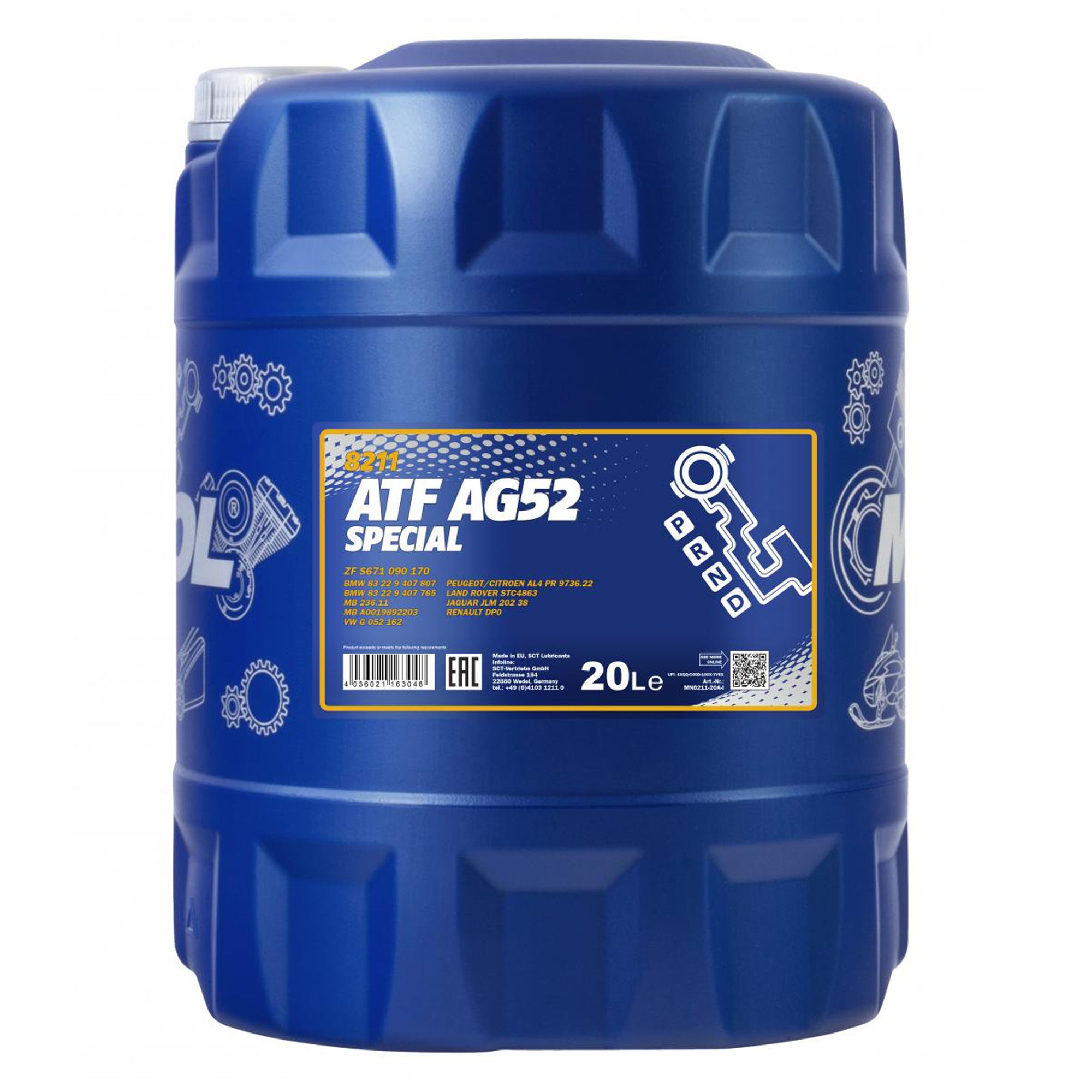 MANNOL ATF AG52 8211 20L