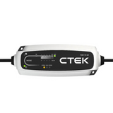 CTEK CT5 battery charger and maintainer, smart charging for 12V car and motorcycle batteries.