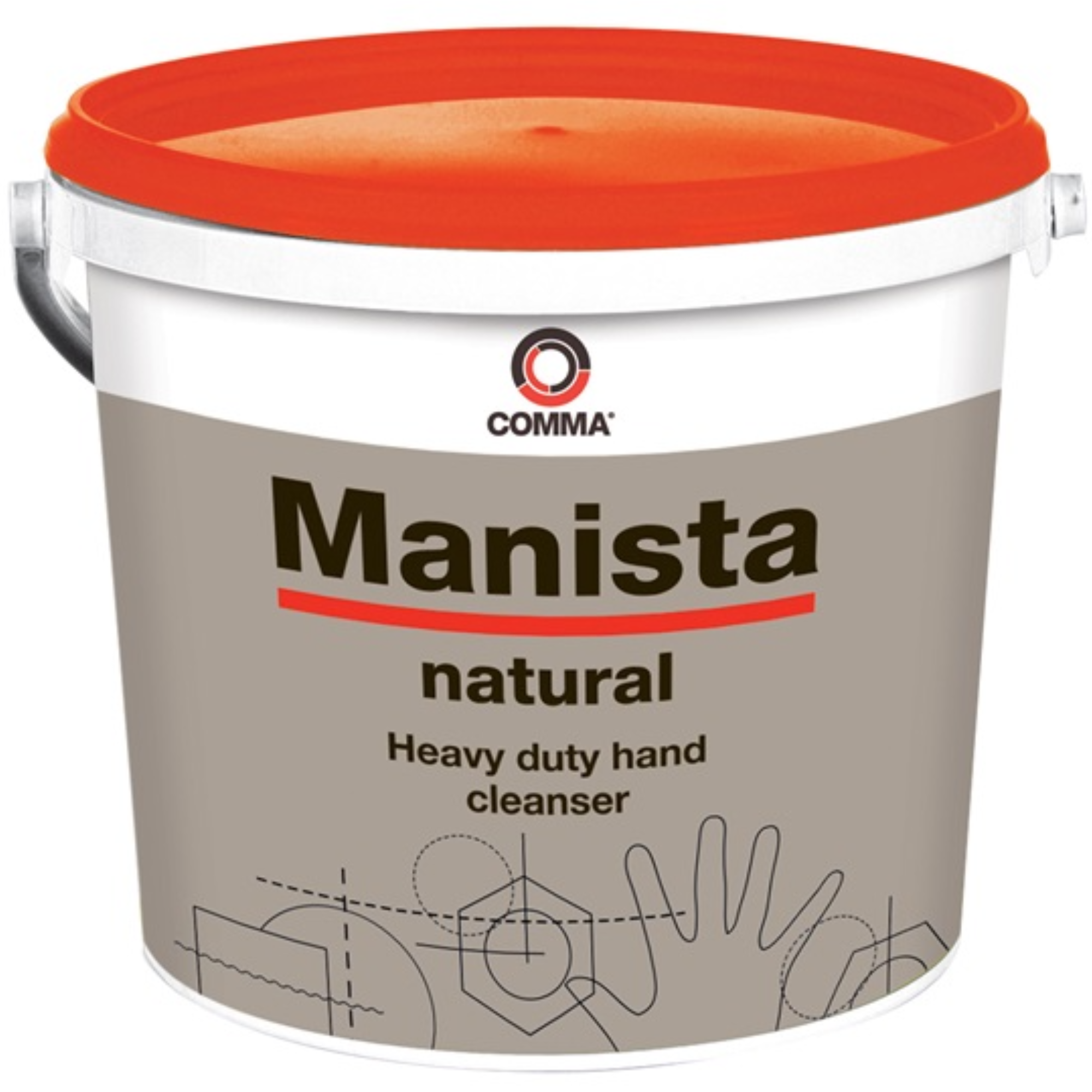 Comma Manista Heavy Duty Hand Cleanser with Perlite 10L