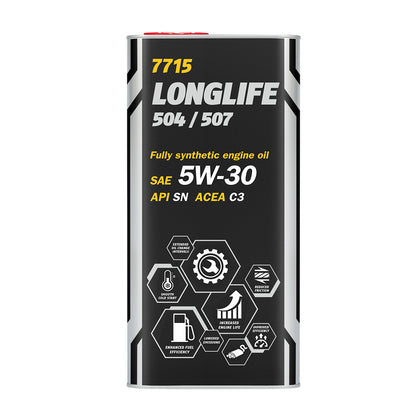 Mannol Longlife 504/507 Engine Oil 5W-30 5L