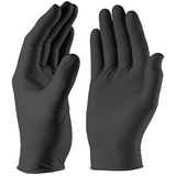 Simply Sanitize 100Pk Small Black Nitrile Gloves