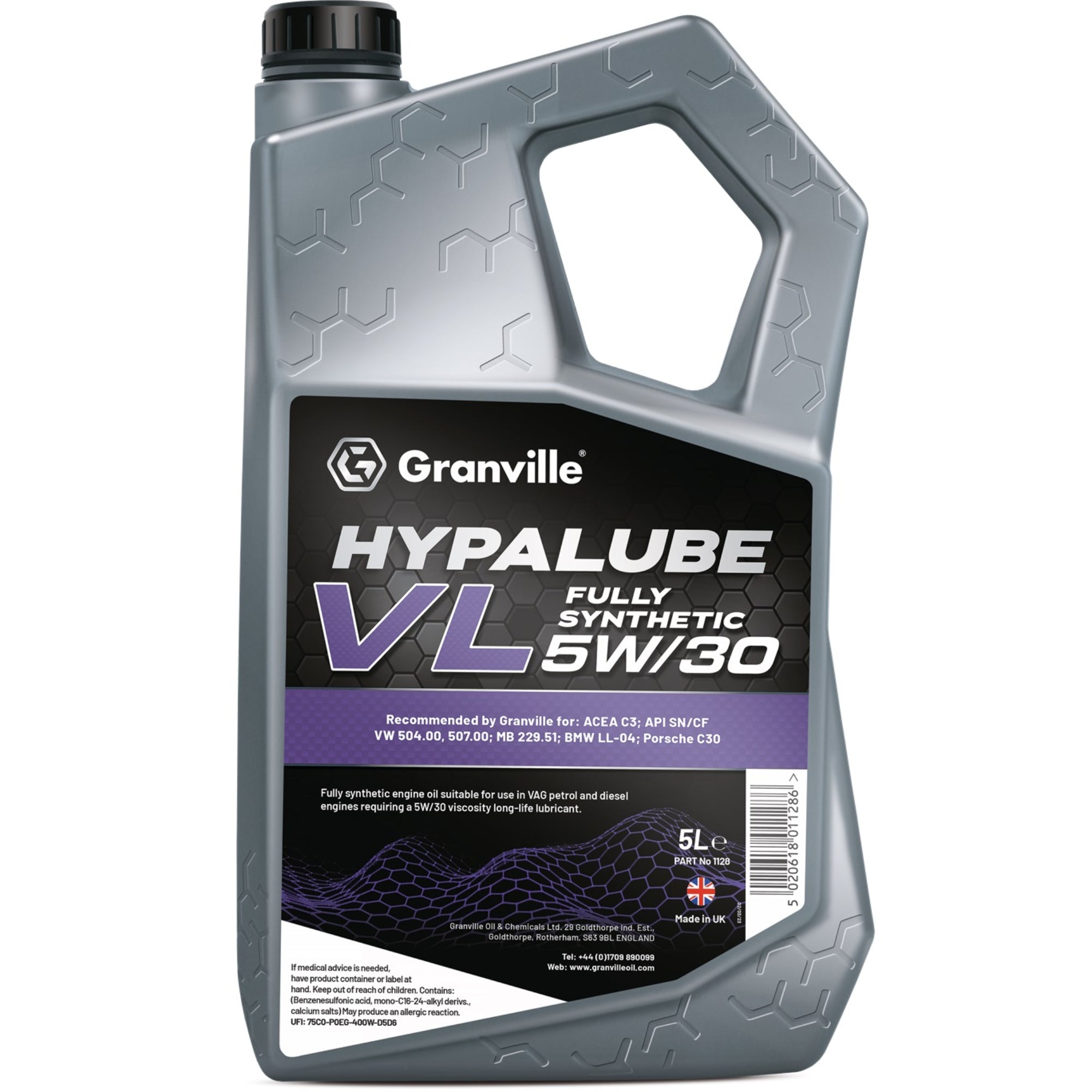 Granville Engine Oil 5W-30 Hypalube VL FS 5L