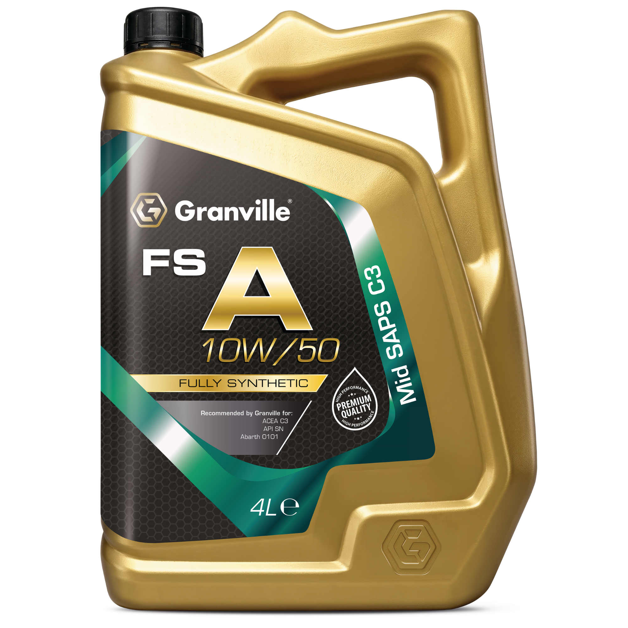 Granville 10W/50 Fully Synthetic Engine Oil 4 Litre