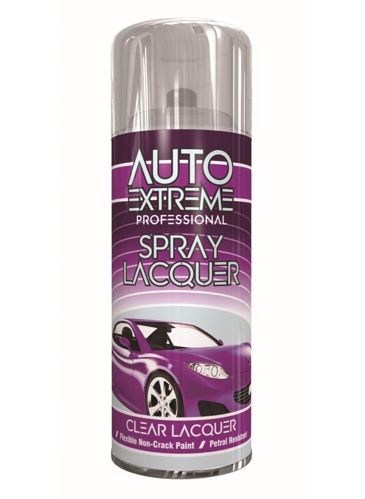 Rapide Auto Extreme Clear Lacquer Spray Paint 400ml