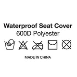 Sakura Front Seat Protectors for cars; waterproof and durable covers to protect seats from dirt, spills, and wear