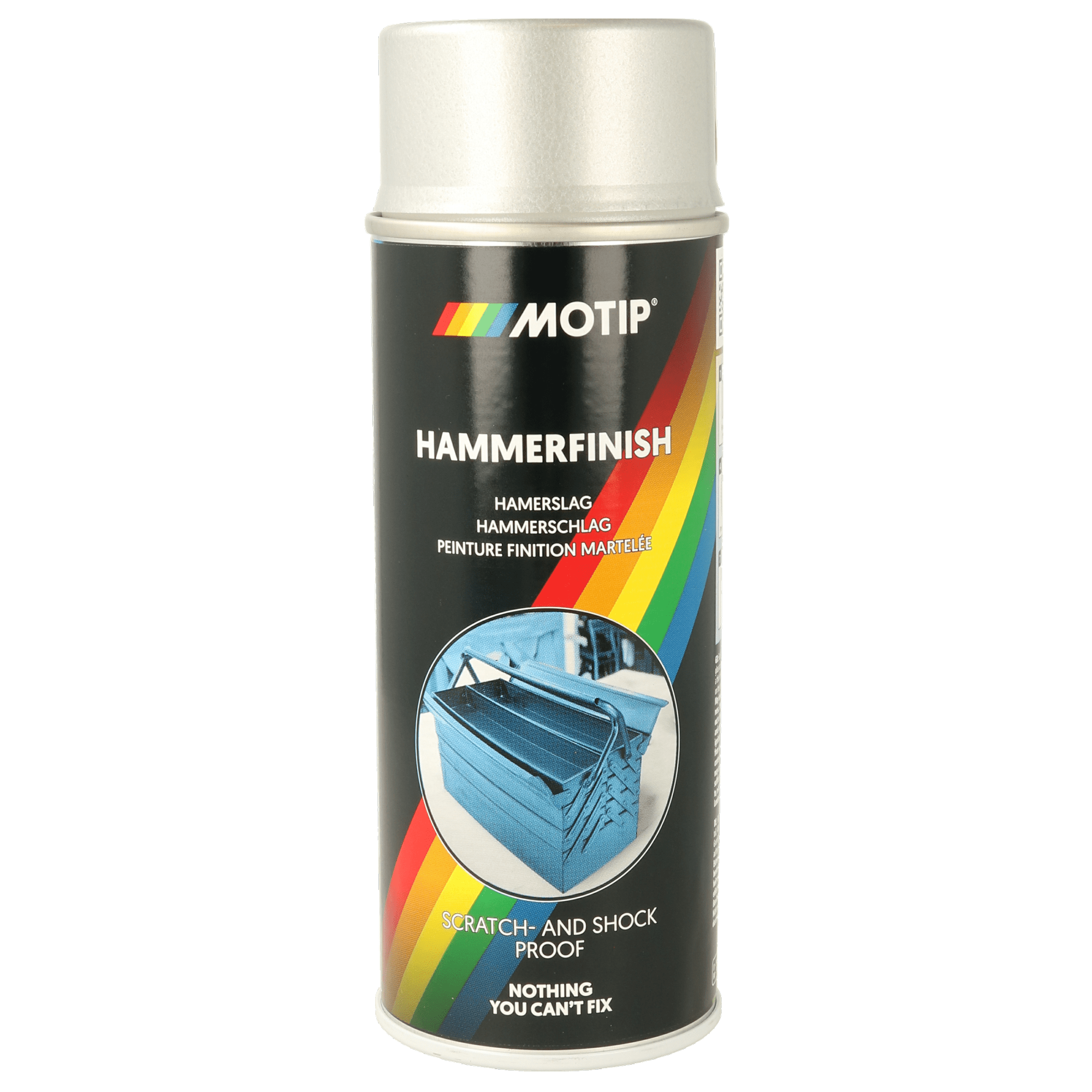 MOTIP Hammerfinish Silver 400ml